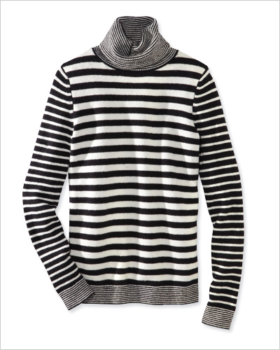 Striped Turtleneck - Joe Fresh - InStyle.com