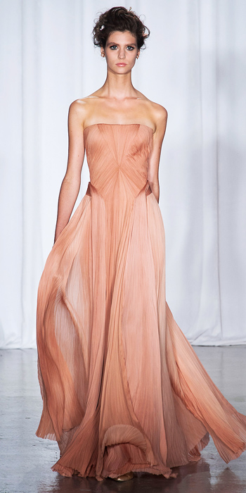 Zac Posen's Blush-Toned Gown - The Top 10 Pins of 2013 - InStyle.com