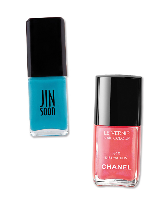 Orange/Light Blue - Expert Pick: The Best Mani-Pedi Combos for Summer ...