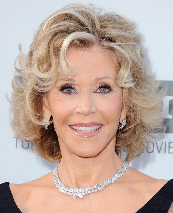 Jane Fonda - The Best Celebrity Bobs - InStyle.com