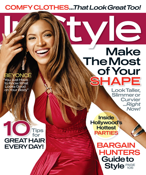 January, Beyonce - InStyle Magazine Covers: 2007 - InStyle.com