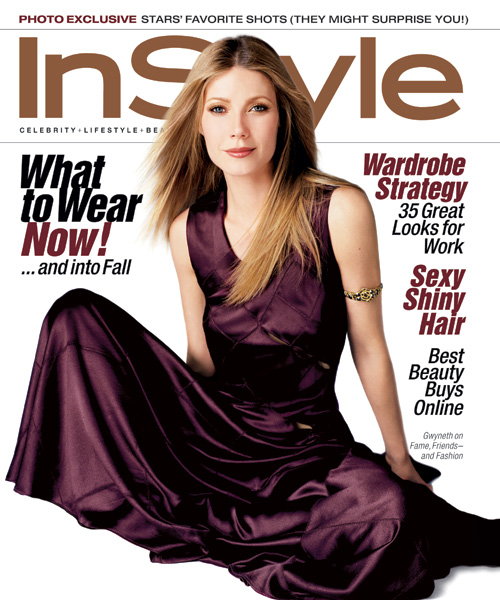 August, Gwyneth Paltrow - InStyle Magazine Covers: 2002 - InStyle.com