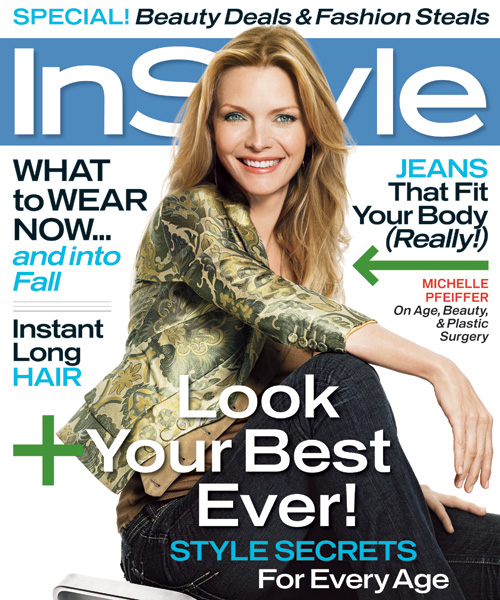 August, Michelle Pfeiffer - InStyle Magazine Covers: 2006 - InStyle.com