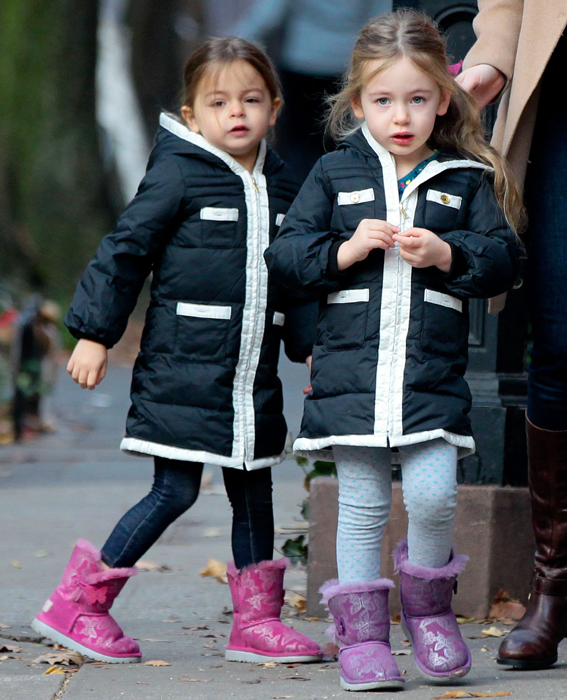 December 12, 2013 - Sarah Jessica Parker's Adorable Twins: Marion and ...