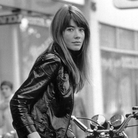 1969: Biker Chic - Francoise Hardy’s Best Street Style Looks - InStyle.com