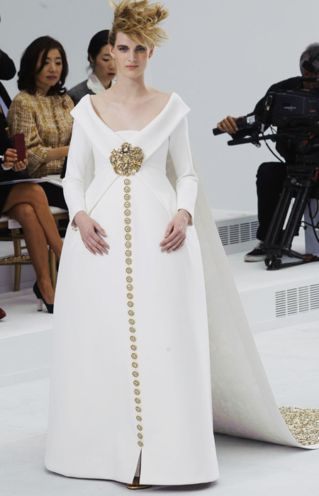 Chanel - Wedding Dress Inspiration from Fall 2014 Couture Fashion Week ...