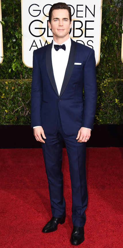 Matt Bomer - Golden Globes 2015: Red Carpet Arrivals - InStyle.com