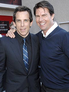 Ben Stiller and Tom Cruise