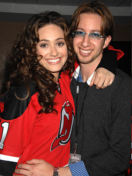 Former husband and wife couple: Justin Siegel and Emmy Rossum