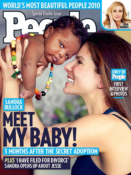 World Exclusive: Meet Sandra Bullock's Baby Boy! | Sandra Bullock