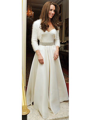 Catherine Middleton Wears Second Wedding Dress | Royal Wedding, Kate Middleton