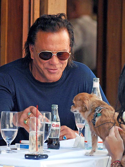 Mickey Rourke anastassija makarenko