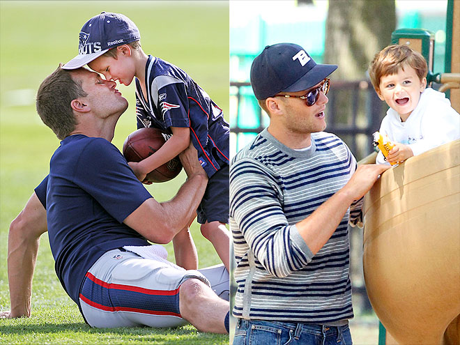 Hollywood's Action Dads - TOM BRADY : People.com