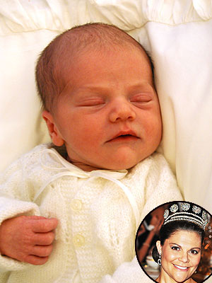 Crown Princess Victoria Introduces Newborn Daughter