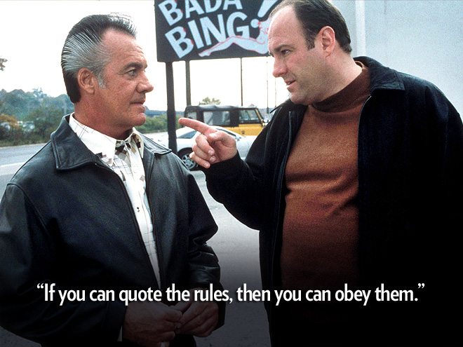 Favorite Sopranos Quotes ? - GangsterBB.NET Forums for Mafia Movies & More