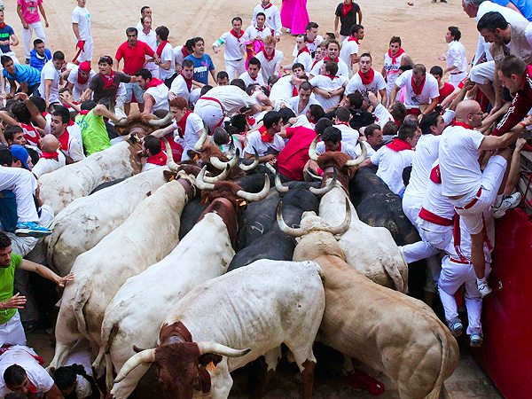 Spain's Running of the Bulls: Several People Injured - The Sun Also ...