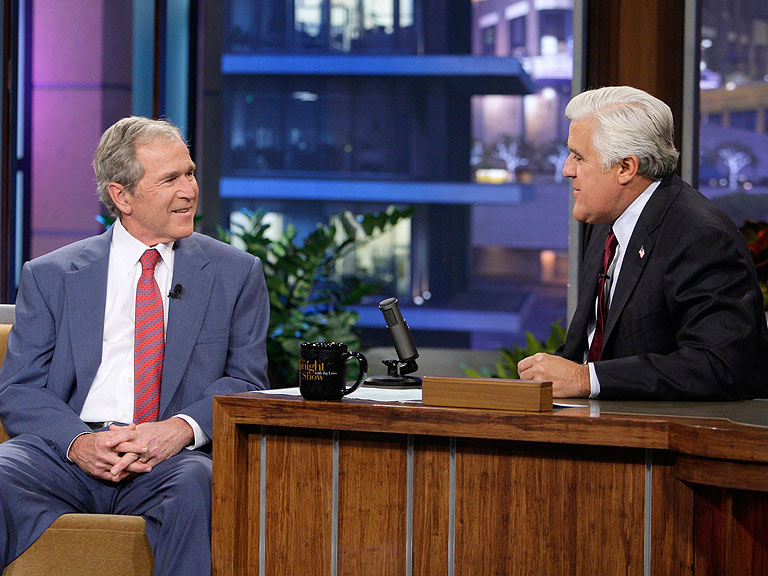 George W. Bush Gushes About Granddaughter on The Tonight Show - The Jay ...