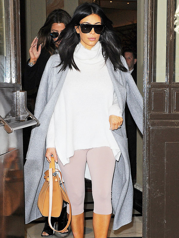 Kim Kardashian Packs Four Full-Length Coats for 48-Hour Trip | American ...