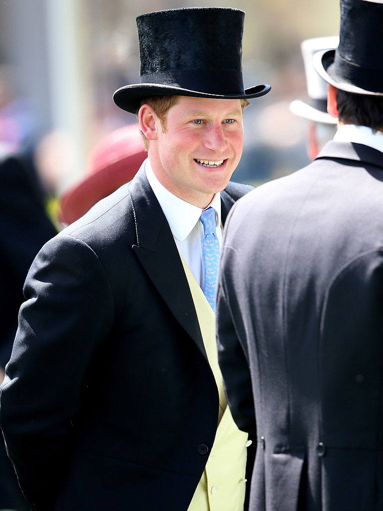 Prince Harry Attends First Royal Ascot Horse Race : People.com
