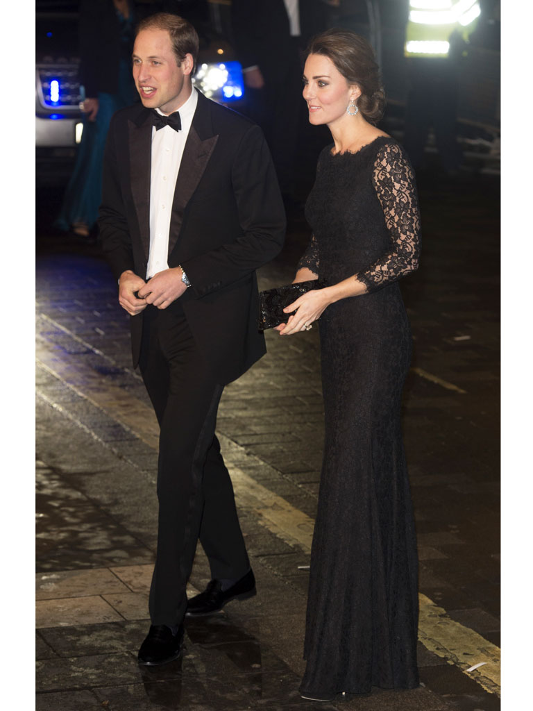 Princess Kate Sparkles at Variety Show with One Direction, Ed Sheeran ...