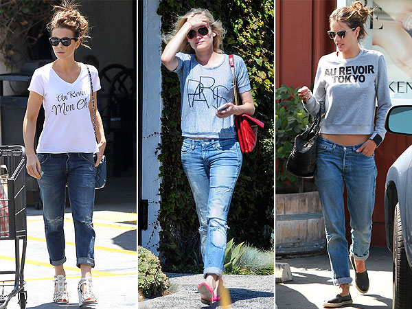 Hot in Hollywood: Stars Say 'Oui' to French-Inspired Tees - PEOPLE ...