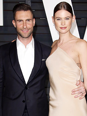Adam Levine and Behati Prinsloo expecting first child - Hollywood ...