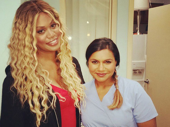 laverne cox photo | laverne cox, mindy kaling