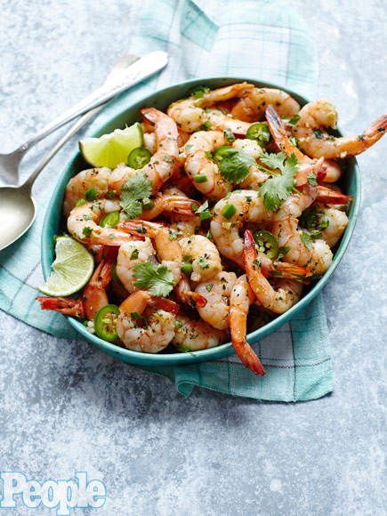 Spicy Tequila Shrimp Recipe - Great Ideas : People.com