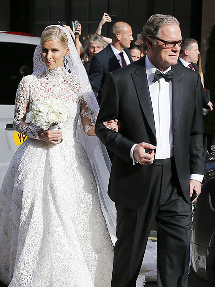 Nicky Hilton Wedding: Heiress Weds James Rothschild in Valentino ...