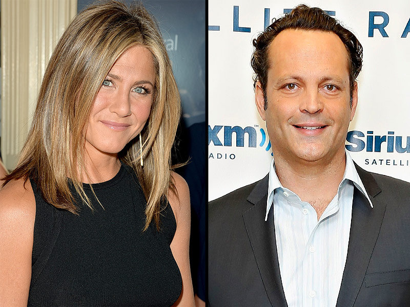 Jennifer Aniston & Vince Vaughn Accidental Run-In at Dinner in Los ...