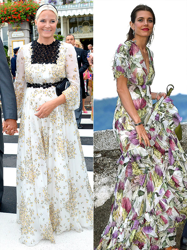 Fabulous Florals! Royal Guests of Monaco's Pierre Casiraghi and ...