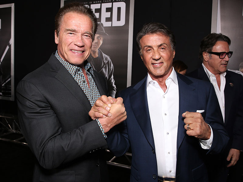 Sylvester Stallone Thanks Arnold Schwarzenegger After Oscars Loss ...