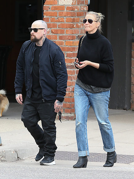 Cameron Diaz and Benji Madden Go for Romantic Stroll in Aspen: Photo ...