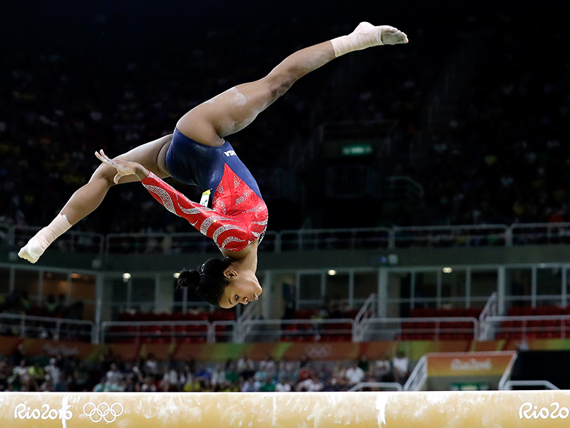 Olympics: Team USA Gymnastics Qualifying Round Performance : People.com