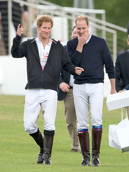 Prince William Laughs Off Request Prince Harry's Phone Number : People.com
