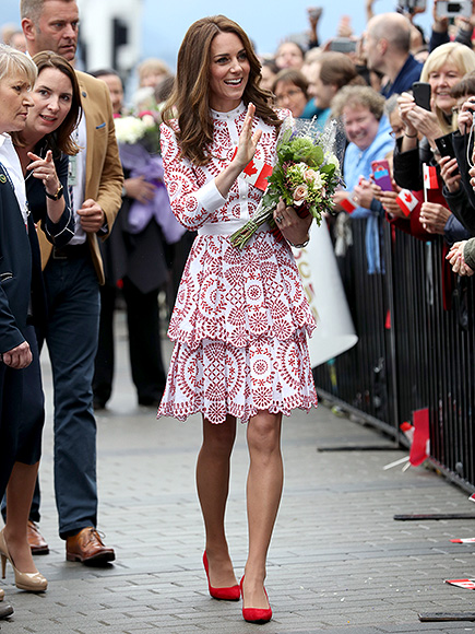 Kate Middleton Wears 3 Red Dresses in 3 Days on Canada Tour : People.com