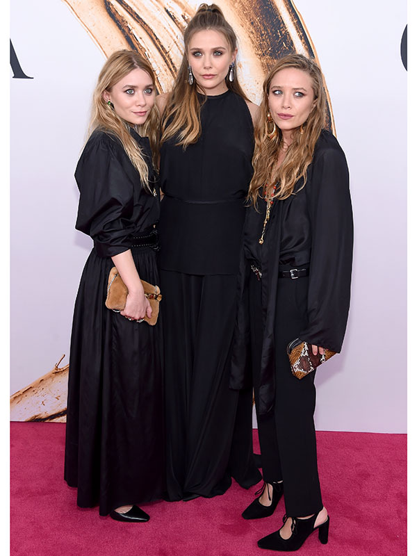 All Three Olsen Sisters Show Up to the CFDA Awards Wearing (You Guessed ...