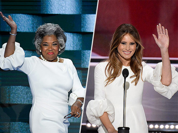 Joyce Beatty and Melania Trump fashion faceoff